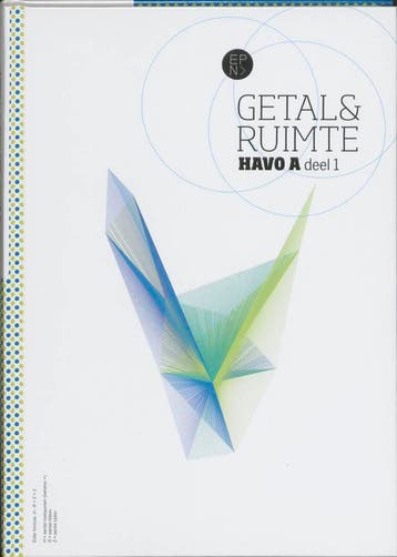 Getal  Ruimte Deel 1 deel Havo A 9789011110113, Boeken, Zo goed als nieuw