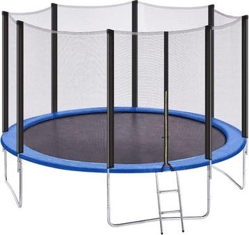 Songmics - Veiligheidsnet voor trampoline - diameter 305 cm, Verzenden, Nieuw