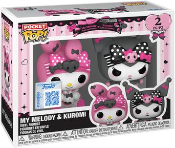 Funko Pop! Pocket - Kuromi & My Melody 2-pack | Funko -, Verzamelen, Verzenden, Nieuw