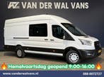 Ford Transit | 2.0 TDCI 170pk L4H3 Dubbele Cabine Euro6, Gebruikt, Euro 6, Wit, Dealer onderhouden