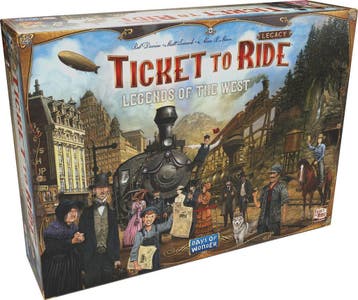 Ticket to Ride - Legacy Legends of the West - Engelstalig, Verzenden, Nieuw