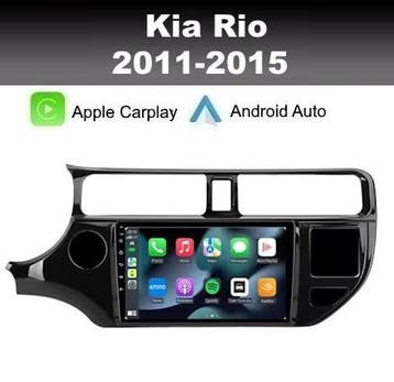Kia Rio 2011-2015 apple carplay navigatie radio android 14, Ophalen of Verzenden, Nieuw