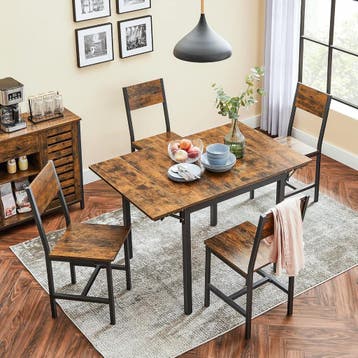 Eettafel - keukentafel - uitklapbaar - max 120 cm - voor, Verzenden, Nieuw