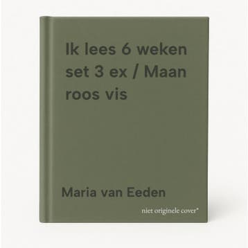 Ik lees 6 weken set 3 ex / Maan roos vis - Maria van Eeden, Verzenden, Gelezen, Maria van Eeden