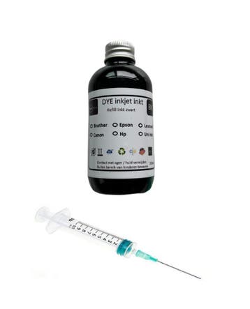Geschikt Epson 113 ecotank Zwart 100ml van Inktmedia, Nieuw, Cartridge, Inktmedia