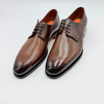 Santoni - Veterschoenen - Maat: EU 43 - Nieuw in doos, Nieuw