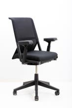 Haworth Comforto D59 NPR bureaustoel gerefurbished zwart, Receptie of Entree, Ophalen of Verzenden, Gebruikt, Stoel