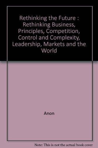 Rethinking the Future - Anon 9781857881035, Verzenden, Gelezen, Anon