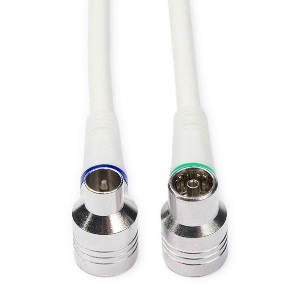 KabelKeur Coax kabel - Technetix - 5 meter (Digitaal, Haaks), Computers en Software, Pc- en Netwerkkabels, Nieuw, Verzenden
