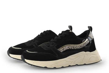 Poelman Sneakers in maat 40 Zwart, Poelman, Verzenden, Zwart, Sneakers of Gympen