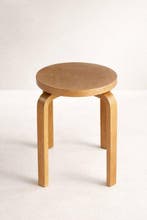 Artek - Alvar Aalto - Kruk - Hout - Artek houten kruk