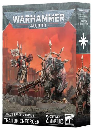 Chaos Space Marines Traitor Enforcer (Warhammer 40.000, Ophalen of Verzenden, Nieuw