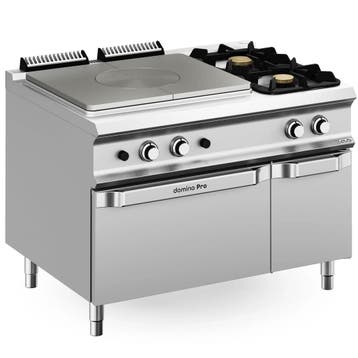 Fornuis/Doorkookplaat + Oven | DOMINA PRO 900 | Gas | 2, Verzenden, Nieuw in verpakking