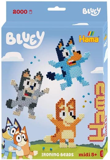 Strijkkralen - Bluey (2000 stuks) | Hama - Hobby Artikelen, Verzenden, Nieuw