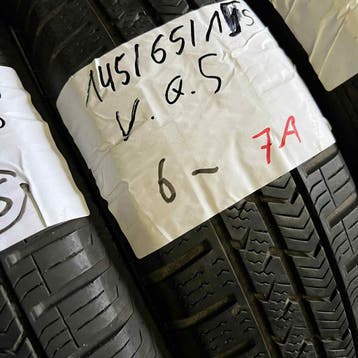 2 x Vredestein Quatrac 5 145-65-15 4 Seizoenbanden 6mm, Gebruikt, 15 inch, 145 mm, Ophalen of Verzenden