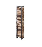 Brandhoutrek | Haardhoutrek | Houtopslag l 25x25x148cm |, Verzenden