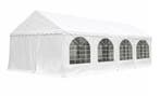 Professionele Partytent PVC 6x8x2,2 mtr in Wit (6x8 meter), Verzenden, Nieuw, 2 meter of meer, Partytent