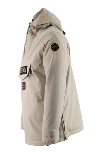 Napapijri Winterjas in maat L Beige, Napapijri, Verzenden, Zo goed als nieuw, Beige