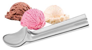 GGM Gastro | IJslepel - maat 16 - 62ml - Ø59mm - aluminium |, Verzenden, Nieuw
