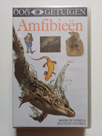 OOGGETUIGEN AMFIBIEN (IN SEAL) (VHS), Verzenden, Gebruikt