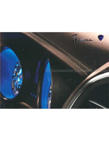 2012 LANCIA THEMA II BROCHURE ZWEEDS, Nieuw, Author