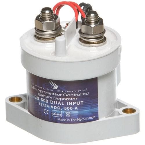 Samlex Accuscheider Bs 500 Dual 12 Of 24 Vdc Input 500 Amp, Auto-onderdelen, Accu's en Toebehoren, Verzenden