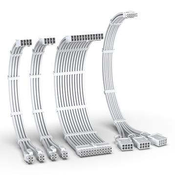 PCIE 5.0 Voedingskabels Wit - 600W | Laatste Stuk!, Computers en Software, Ophalen of Verzenden, Zo goed als nieuw