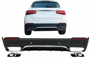 Diffuser Mercedes GLC W253 15-19 63 Look Standaard model, Ophalen of Verzenden, Nieuw