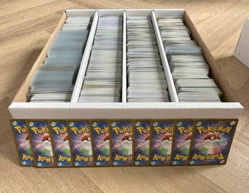 Pokémon - 4000 Bulk kaarten met Vintage en EX, Holo, Reverse, Nieuw