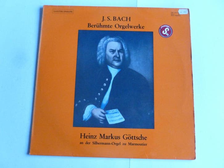 Bach - Berühmte Orgelwerke / Heinz Markus Göttsche (LP), Cd's en Dvd's, Vinyl | Klassiek, Zo goed als nieuw, Ophalen of Verzenden