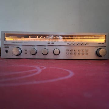 Philips - F5213 Solid state stereo receiver, Nieuw