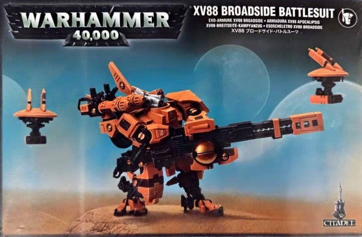 Tau Empire XV88 Broadside Battlesuit oude versie, Spelcomputers en Games, Spelcomputers | Nintendo Portables | Accessoires, Nieuw