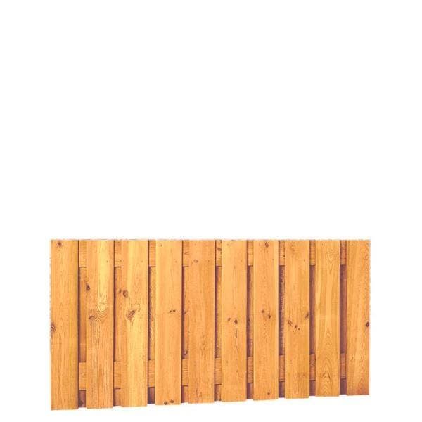 Grenen Schutting 21-Planks Geschaafd Groen Geïmpregneerd -, Tuin en Terras, Schuttingen