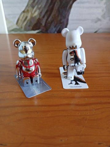 bearbricks - Action figure Bearbricks Jean-Michel Basquiat