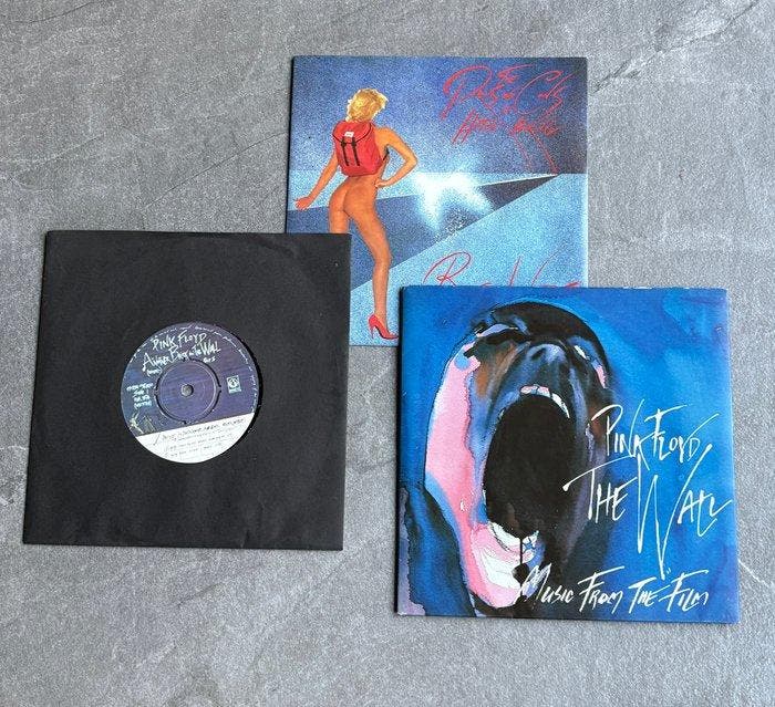 Pink Floyd, Roger Waters - three 7, including unique, Cd's en Dvd's, Vinyl Singles