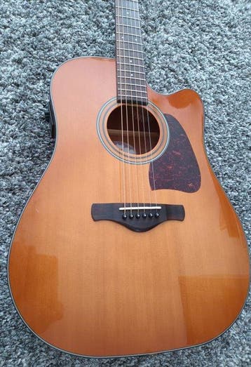 Ibanez - AW400CE LVG - - Dreadnought gitaar - China - 2015, Muziek en Instrumenten, Snaarinstrumenten | Gitaren | Akoestisch, Nieuw