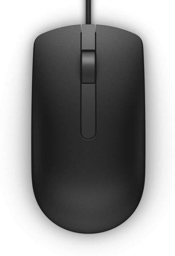Dell MS116 Optische Muis – Bedraad (USB) – 1000 DPI | Zwart, Ophalen of Verzenden, Nieuw
