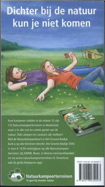 ANWB Campinggids Kleine campings 2016 / ANWB campinggids /, Verzenden, Gelezen