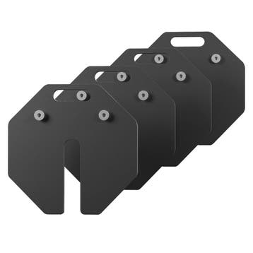 Tunturi Rapid Add - on kit, 8kg, 4x 2kg, Sport en Fitness, Fitnessmaterialen, Verzenden, Nieuw, Dumbbell