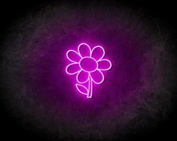 BLOEM neon sign - LED neon reclame bord, Verzenden