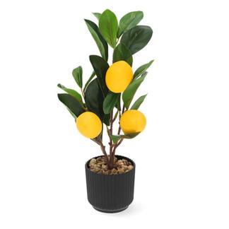 Kunstplant Citroenboom | Decoris | 27 cm (In pot), Verzenden, Nieuw