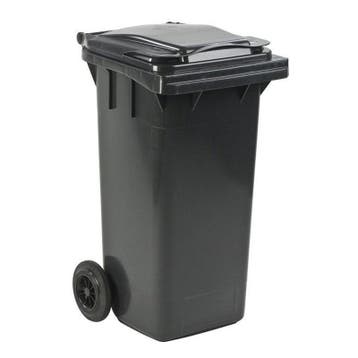 Minicontainer 120 liter grijs, Huis en Inrichting, Woonaccessoires | Prullenbakken, Kunststof, Nieuw, 40 liter of meer, Ophalen of Verzenden