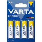 Varta Alkaline AA batterijen - 1,5V - 4 stuks - Voor stan..., Ophalen of Verzenden, Nieuw