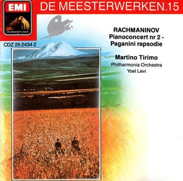 cd - Rachmaninov - Martino Tirimo, Philharmonia Orchestra..., Verzenden, Zo goed als nieuw