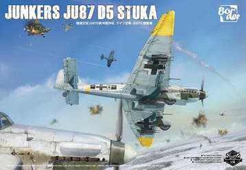 BORDER BF-012 JUNKERS JU87 D5 STUKA 1/35, Verzenden, Nieuw