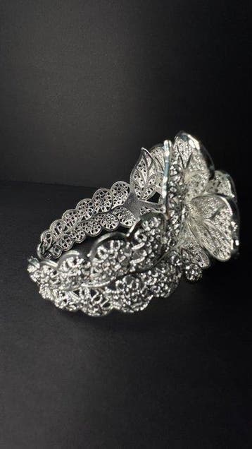 Zonder minimumprijs - Armband Zilveren armband met, Nieuw