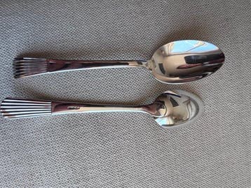 Topázio - Bestekset (2) - Caninhas - .925 zilver - Zilveren, Antiek en Kunst