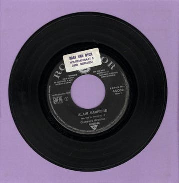 Alain Barriere – Ma Vie / Un Eté (7-Vinyl-Single), Ophalen of Verzenden, Nieuw in verpakking