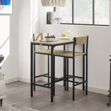 2dekans | SoBuy Bistrotafel - Bistro Meubelen - Bartafel - 2, Huis en Inrichting, Tafels | Eettafels, Ophalen of Verzenden, Zo goed als nieuw