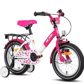 Kinderfiets 12-16 Inch met Zijwieltjes en Bagagedrager, Fietsen en Brommers, Fietsen | Kinderfietsjes, Verzenden, Nieuw